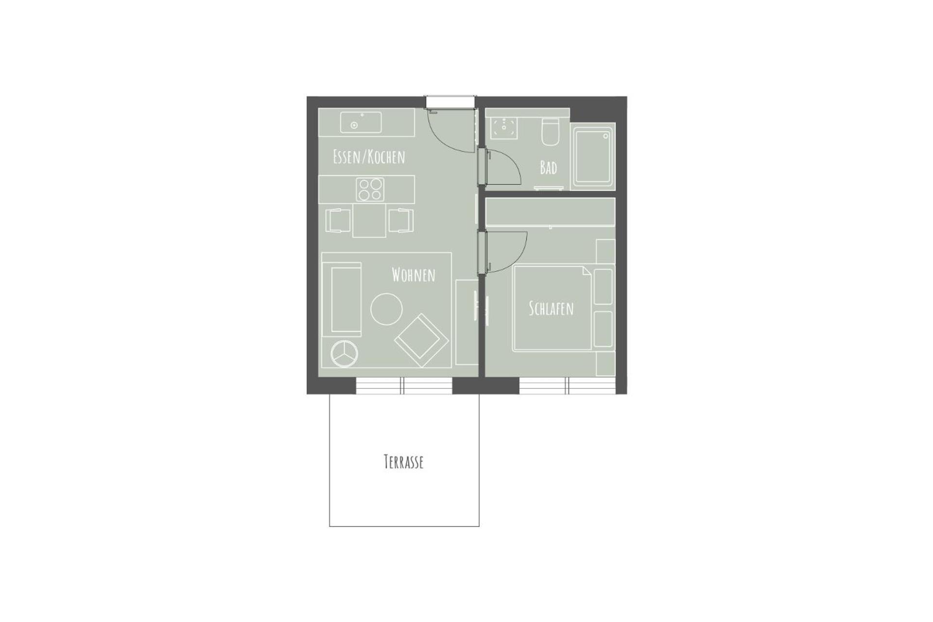 Apartmenthaus B3 Norderney Camera foto