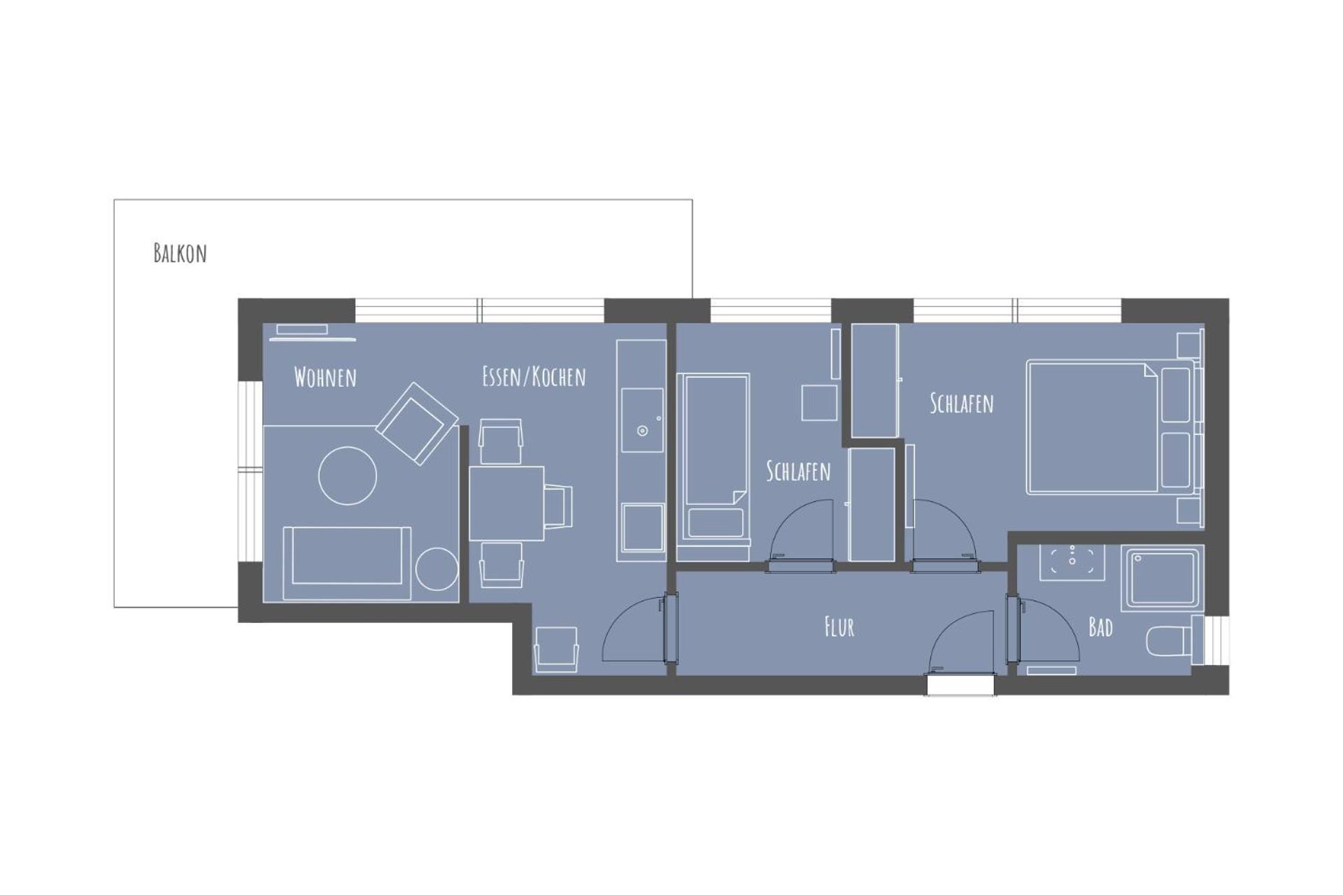 Apartmenthaus B3 Norderney Camera foto