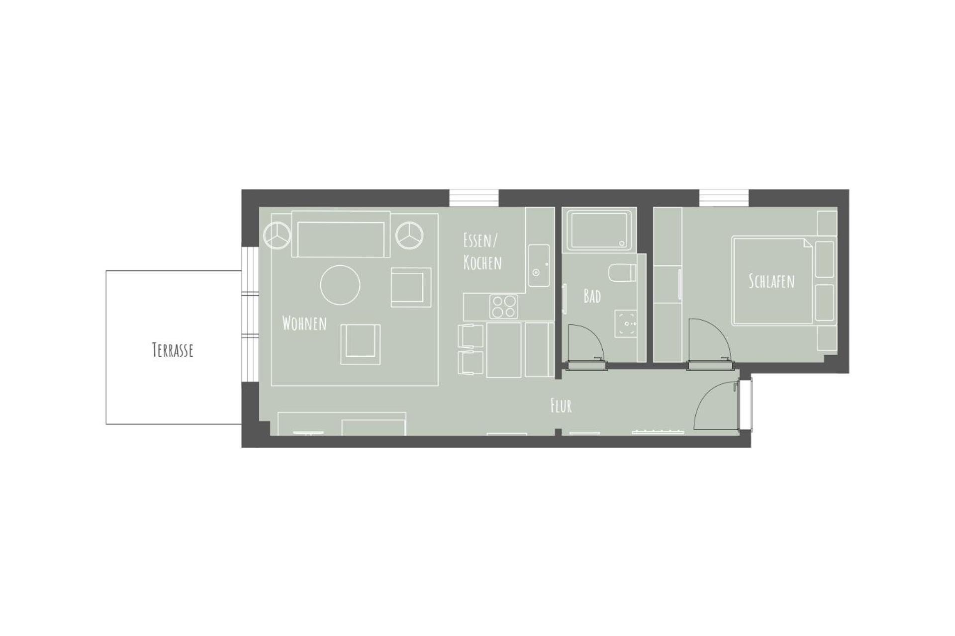Apartmenthaus B3 Norderney Camera foto